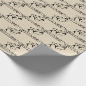 Wolfenoot -オオカミのパーティーの供給 ラッピングペーパー (角)