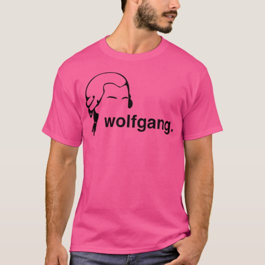 Wolfgang おもしろい Amadeus Mozartクラシカル Music Sh Tシャツ (正面)