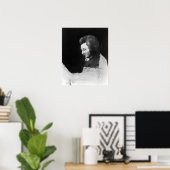 Wolfgang Amadeus Mozartの未完成ポートレート ポスター (ホームオフィス)