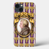 Wolfgang Amadeus Mozart Case-Mate iPhoneケース (裏面)
