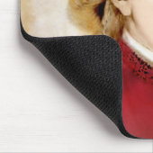 Wolfgang Amadeus Mozart im Aquarell Stil マウスパッド (コーナー)