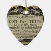 ♥ Wolfgang Amadeus Mozart shabby – Cosi fan tutte セラミックオーナメント (右)