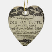 ♥ Wolfgang Amadeus Mozart shabby – Cosi fan tutte セラミックオーナメント (左)