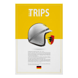 Wolfgang v. Trips Helmet ポスター