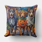  Wolfhound Trick-or-Treating Halloween Costumes クッション (正面)