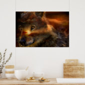 WolfLandアートポスター/プリント ポスター (キッチン)