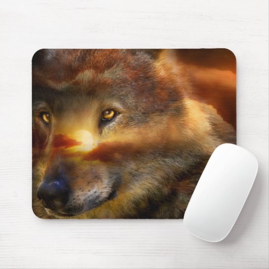 WolfLand マウスパッド (マウス)