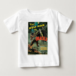 WOLFMAN対フィリップJ.ライリー著ドラキュラ ベビーTシャツ