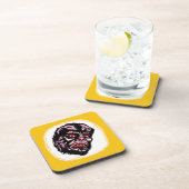Wolfman -クラシックの普遍的な飲み物のコースター コースター (右側)