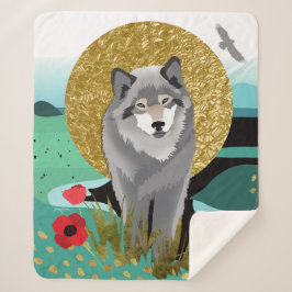 WOLFMOONオーラシェルパブランケット – 3サイズ シェルパブランケット