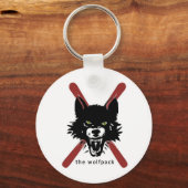 Wolfpackキーチェーン キーホルダー (正面)