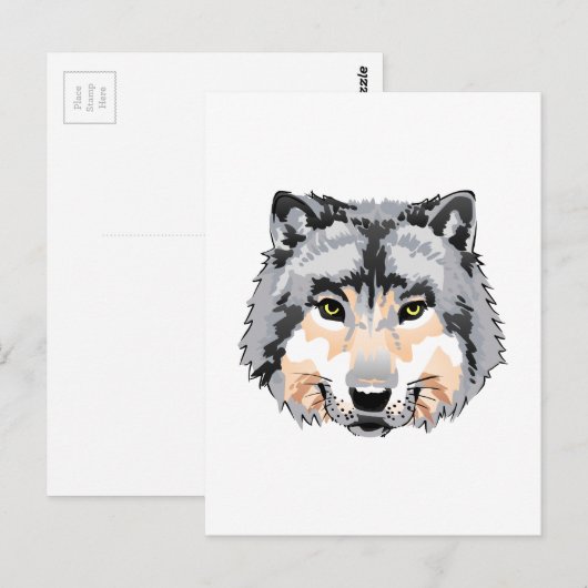 WOLFSヘッド ポストカード (正面/裏面)