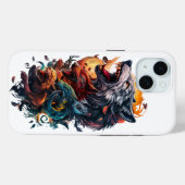 wolfs Case-Mate iPhoneケース (裏面 (横))