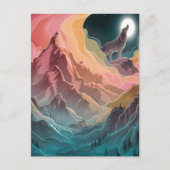 Wolfs Moonlit Howl ポストカード (正面)