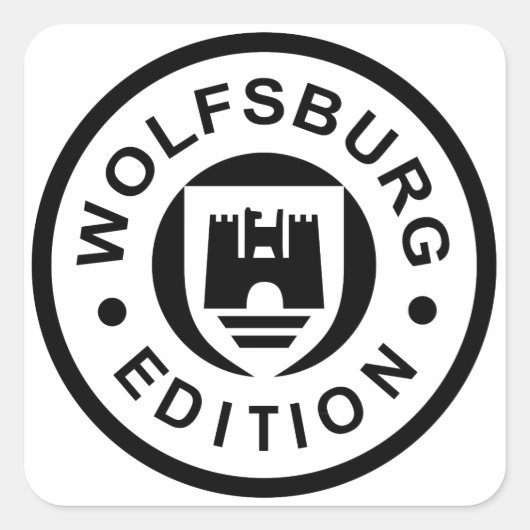 Wolfsburg Edition （黒） スクエアシール (正面)