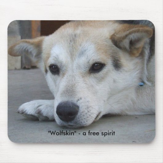 "Wolfskin"のマウスパッド マウスパッド (正面)