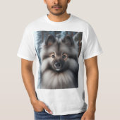Wolfspiz - Keeshond Tシャツ (正面)