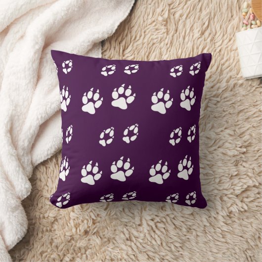 Wolfstatzen vom Wolfswelpe クッション (ブランケット)