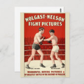Wolgast-Nelsonの戦い写真 – 復元されたポスター ポストカード (正面/裏面)