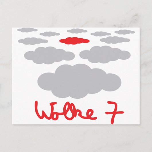 Wolke 7アイコン ポストカード (正面)