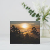 Wolkenmeer mit Sonnenuntergang ポストカード (スタンド正面)