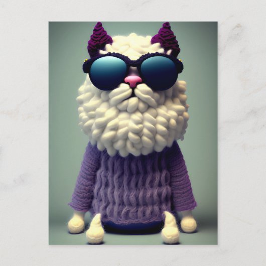 Woll - Hund # 1  ポストカード (正面)