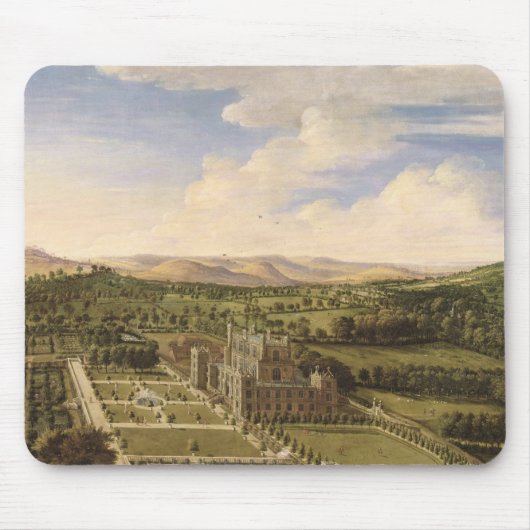 Wollatonホールおよび公園、ナッティンガム1697年(cの油 マウスパッド (正面)