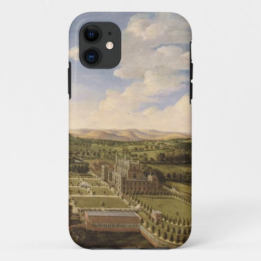 Wollatonホールおよび公園、ナッティンガム1697年(cの油 Case-Mate iPhoneケース (裏面)