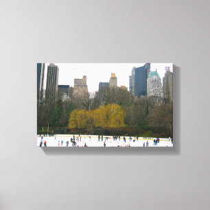 Wollman Rink Central Park New York City NYC Photo キャンバスプリント