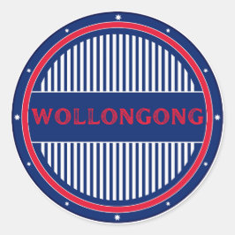 Wollongong City Pride Emblem – Australian Identity ラウンドシール