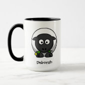 Wollyのヒツジ マグカップ (左)