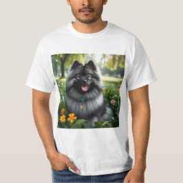 Wolspitz Keeshond Tシャツ
