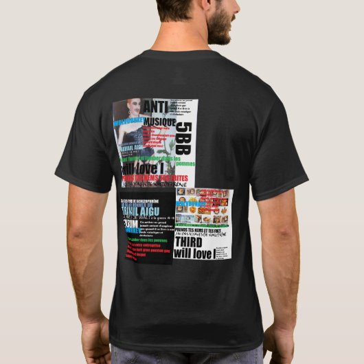 WOLVDONKEY Tシャツ (裏面)