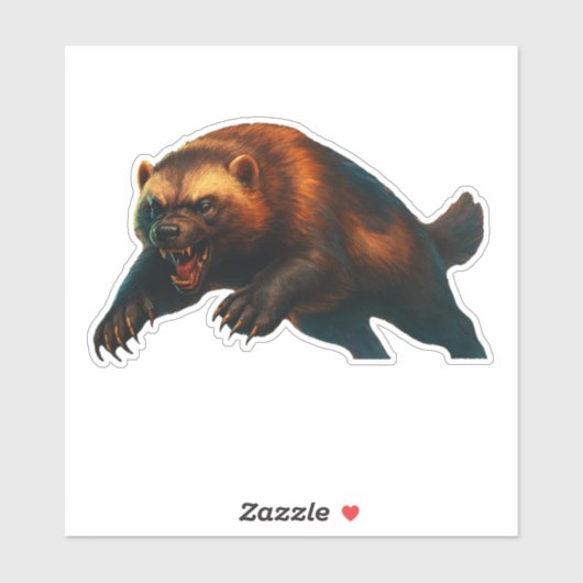 Wolverine Cut-out Sticker シール (シート)