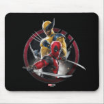 Wolverine & Deadpool in Slashedアイコン マウスパッド<br><div class="desc">デッドプールとウルベリン | WolverineとDeadpoolの武器を用意してチェック来し、Deadpoolのロゴを消す！</div>