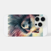 Wolverine in the Wilderness 130924AREF107 - Waterc iPhoneケース (裏面横)