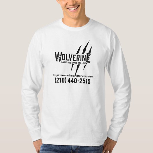 Wolverine Land Services Tシャツ (正面)
