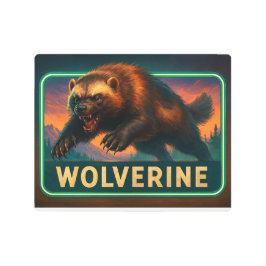 Wolverine Metal Sign メタルプリント