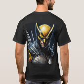 Wolverine X-Men Tシャツ (裏面)