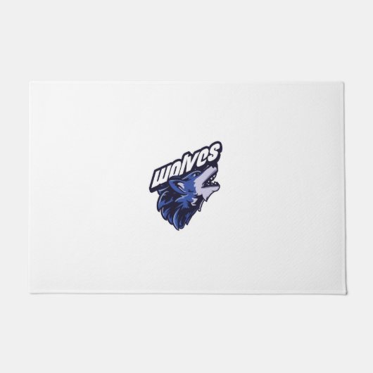 wolves ドアマット (正面)