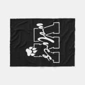 Wolves  フリースブランケット (正面(横))