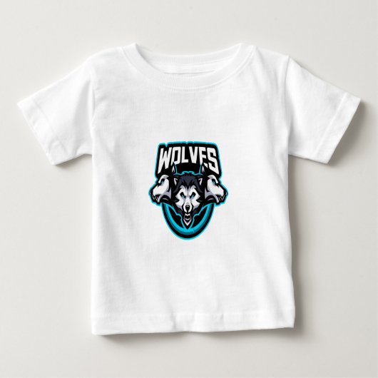 wolves ベビーTシャツ (正面)