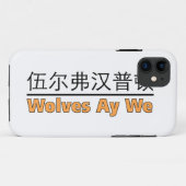 Wolves Ay WePhoneケース Case-Mate iPhoneケース (裏面(横))
