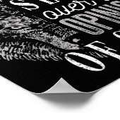 Wolves Don't Lose Sleep Over The Onions Of Sheep - ポスター (角)