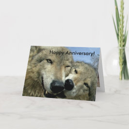 Wolves - Happy Anniversary – パートナー カード