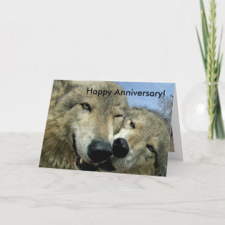 Wolves - Happy Anniversary – パートナー カード
