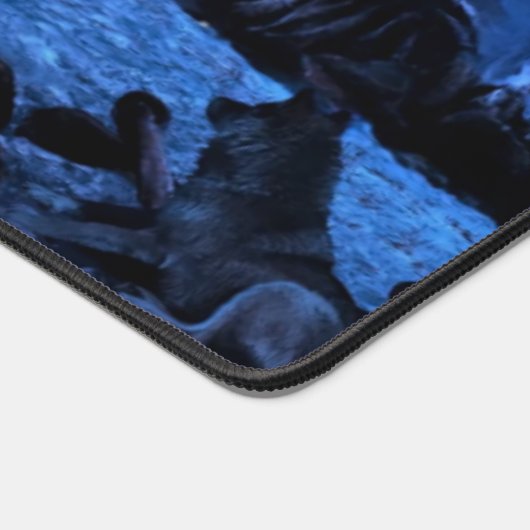 WOLVES in CAMP デスクマット (コーナー)