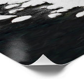 Wolves in Snow 絵画's -オリジナルワイルドライフアート ポスター (コーナー)