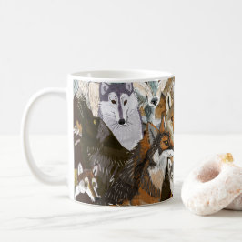 Wolves of Belette Le Pink コーヒーマグカップ