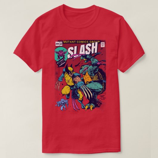 WOLVIE Vスラッシュ Tシャツ (デザイン正面)